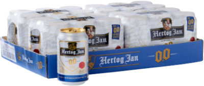 Hertog Jan 00 tray met 24 blikjes van 33cl Hertog Jan 00 tray met 24 blikjes van 33cl